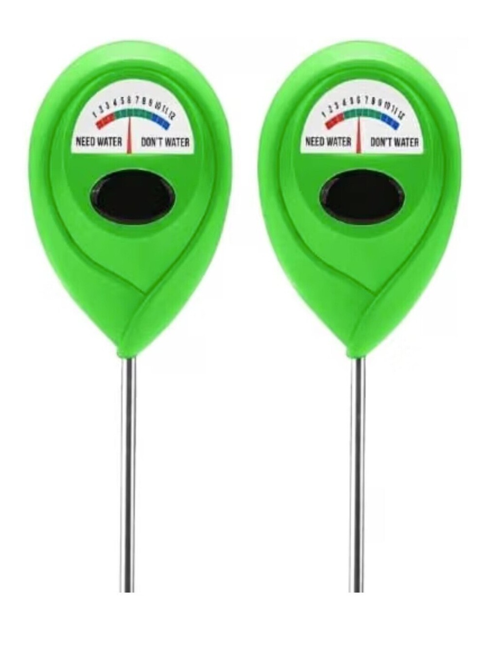 Craft911 Soil Moisture Meter for Plants (Pack of 2) Green 2 Pack